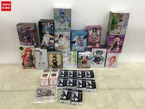 1円〜 同梱不可 ジャンク ちょこのせプレミアムフィギュア、SPM等 リコリスリコイル、五等分の花嫁、初音ミク 他