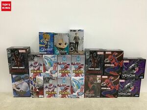 1円〜 同梱不可 ジャンク SPM等 ヴェノム、スパイダーマン、ウルトラマンティガ 他