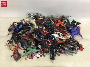 1円〜 同梱不可 ジャンク ウルトラマンタロウ、ウルトラ怪獣 エレキング、仮面ライダーエグゼイド他 ソフビ等