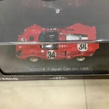 1円〜 エブロ 1/43 トヨタ 7 日本カンナム 1969 No.8 ブルー トヨタ７ 日本 Can Am 1968 #34 他_画像4