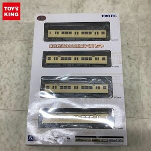 1円〜 TOMYTEC Nゲージ 東武鉄道2000系 基本4両セット