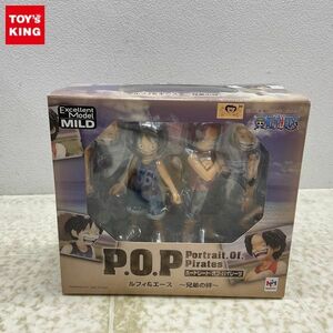 1円〜 未開封 メガハウス P.O.P/POP ONE PIECE ルフィ & エース 兄弟の絆