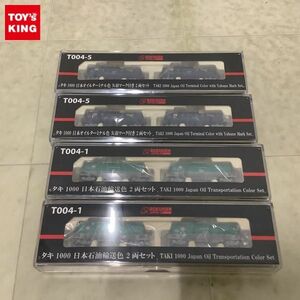 1円〜 トイテック ロクハン Zゲージ T004-1 タキ1000 日本石油輸送色 2両セット 2点 他