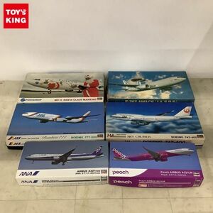 1円〜 ハセガワ 1/200 Peach エアバス A321LR、フィンランド航空 MD-11 サンタクロース特別塗装機 他