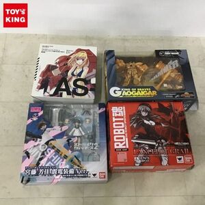 1円〜 未開封含 ストライクウィッチーズ2 AGP 宮藤 芳佳 震電装備、コードギアス双貌のオズ ROBOT魂SIDE KMF ランスロット・グレイル他