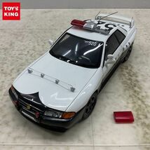 1円〜 ジャンク 箱無 オートアート 1/18 ニッサン スカイライン R32 GTR パトカー 神奈川県警察_画像1