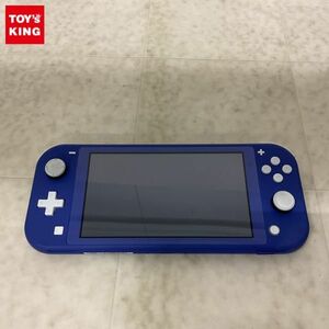 1円〜 動作確認/初期化済 箱無 Nintendo Switch Lite HDH-001 本体 ブルー