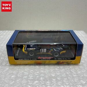 1円〜 スパーク 1/43 Kremer Racing ポルシェ 911 3.0 RSR SPA 1000Km 5th May 1974 #41