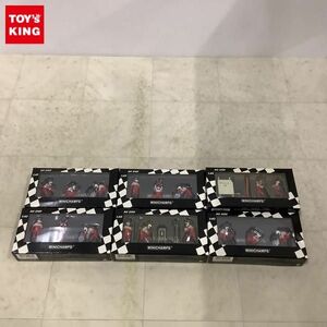 1円〜 ミニチャンプス 1/43 PIT STOP Panasonic Toyota Jack Set ’02、Front Tyre Change Set ’02 等