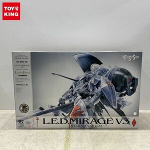 1円〜 ボークス IMS 1/100 ファイブスター物語/FSS L.E.D.ミラージュ V3 クリアカラー版