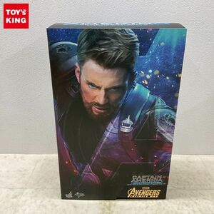 1円〜 ホットトイズ ムービー・マスターピース 1/6 MMS481 アベンジャーズ/インフィニティ・ウォー キャプテン・アメリカ DX版