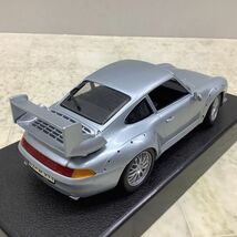 1円〜 ANSON 1/18 ポルシェ911 GT2 シルバー_画像3