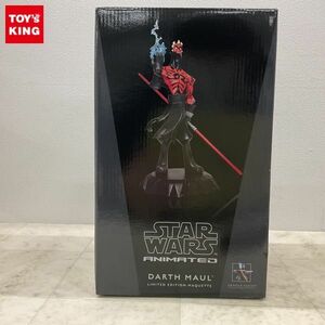 1円〜 ジェントルジャイアント STAR WARS ANIMATED ダース・モール LIMITED EDITION MAQUETTE