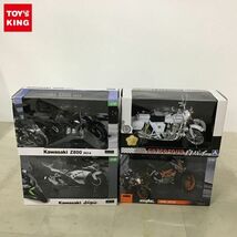 1円〜 アオシマ 完成品バイクシリーズ 1/12 Honda CB 750 FOUR 白バイ、KTMデューク390 ブラック、Kawasaki Ninjya 250 ホワイト SE他_画像1