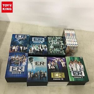 1円〜 訳あり DVD COLLECTOR’S SET ER 緊急救命室 VI、VII、VIII、IX、X、XI、XV、XIV