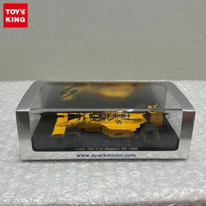 1円〜 スパーク 1/43 ロータス 102 1990年ベルギーGP #12 ドライバー：M.Donnelly