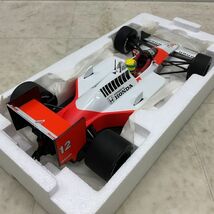 1円〜 ミニチャンプス 1/18 マクラーレン ホンダ MP4-4 アイルトン・セナ ワールドチャンピオン 1988_画像4