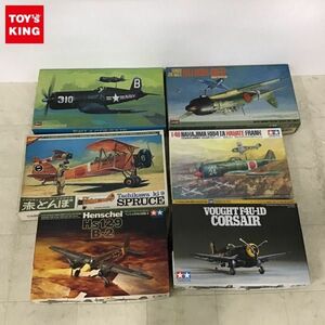 1円〜 ニチモ 1/48 日本陸軍 九五式一型乙中間練習機 赤とんぼ ハセガワ F4U-4 コルセア 他