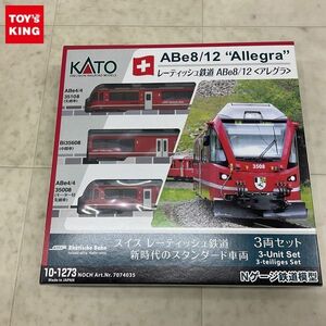 1円〜 動作確認済 KATO Nゲージ 10-1273 レーティッシュ鉄道 ABe8/12 アレグラ /D