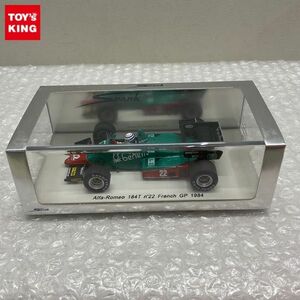 1円〜 スパーク 1/43 アルファロメオ 184T フランスGP 1984 #22