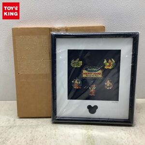 1円〜 ディズニー Mickey Through the Years Framed ピンバッジ 1928-1998