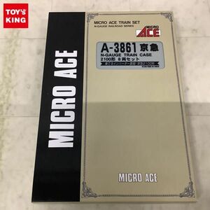 1円〜 動作確認済 マイクロエース Nゲージ A-3861 京急2100形 8両セット