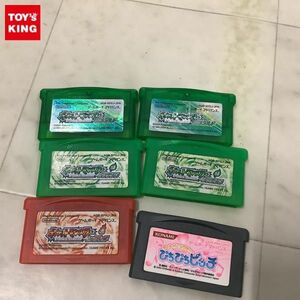 1円〜 箱無 ゲームボーイアドバンス ソフト マーメイドメロディー ぴちぴちピッチ、ポケットモンスター 赤 ファイアレッド他