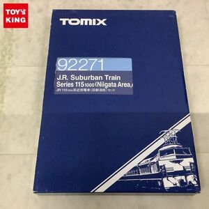 1円〜 動作確認済 TOMIX Nゲージ 92271 JR 115 1000系 近郊電車 旧新潟色セット