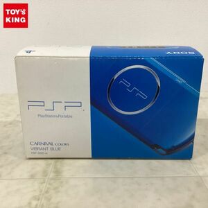 1円〜 欠品 動作確認/初期化済 PSP-3000 ビブラントブルー