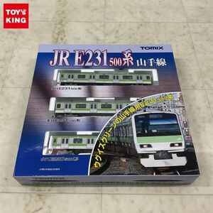 1円〜 動作確認済 TOMIX Nゲージ 92373 JR E231 500系 通勤電車 山手線 基本セット