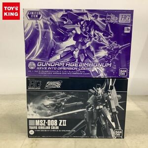 1円〜 HGUC 等 1/144 ZIIトラヴィス・カークランドカラー、ガンダムAGE II ダイブ イン トゥ ディメンション クリア