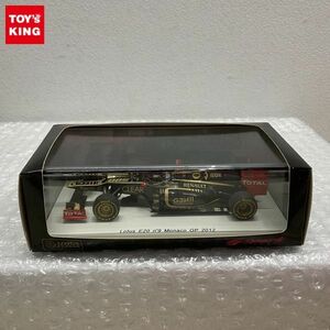 1円〜 破損 スパーク 1/43 Lotus E20 #9 Monaco GP 2012 K.Raikkonen