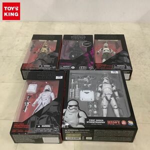 1円〜 ハズブロ 等 STAR WARS ブラックシリーズ 他 6インチ フィギュア ファースト・オーダー スノートルーパー 他