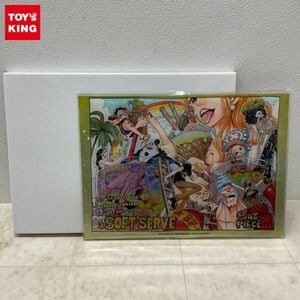 1円〜 内未開封 集英社 完全受注生産 ONE PIECE 箔入りアクリルアート 連載25周年突破記念Ver.