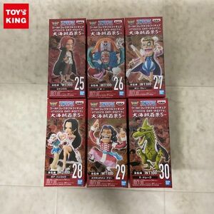 1円〜 未開封 ONE PIECE ワールドコレクタブルフィギュア WT100記念 尾田栄一郎 描き下ろし 大海賊百景5 全6種 コンプ