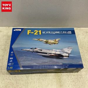 1円〜 キネティック 1/48 イスラエル空軍 クフィール C1/米海兵隊 F-21Aライオン