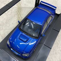 1円〜 オートアート 1/18 スバル インプレッサ WRX STi 2003 ブルー_画像2