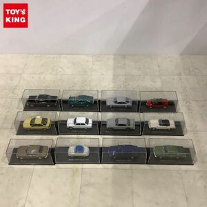 1円〜 1/43 国産名車コレクション ニッサン フェアレディ 2000 1967、マツダ AZ-1 1992 等