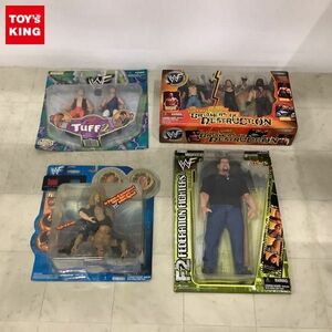 1円〜 未開封 ジャックスパシフィック WWF(WWE) フィギュア ブライアン・クリストファー＆ジェリー ザ・キング ローラー 2体セット 他