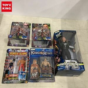 1円〜 未開封 TOYBIZ POWER SLAM WCW WRESTLERS Buff Bagwell、JAKKS Pacific KING OF THE RING SUPERSTARS 8 KEN SHAMROCK他