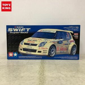 1円〜 欠品 タミヤ 1/10 電動RCレーシングカー スズキ スイフト スーパー1600 M-03Mシャーシ 軽量アップライト仕様