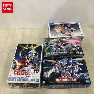 1円〜 バンダイ Figure-riseStandard スレッタ・マーキュリー、BB戦士 Hi-νガンダム、逆襲のシャアセット他