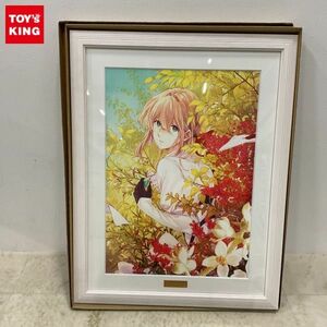 1円〜 京都アニメーション ヴァイオレット・エヴァーガーデン 額装アート