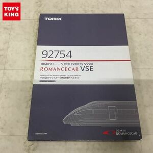 1円〜 ジャンク TOMIX Nゲージ 92754 小田急ロマンスカー 50000形 VSEセット