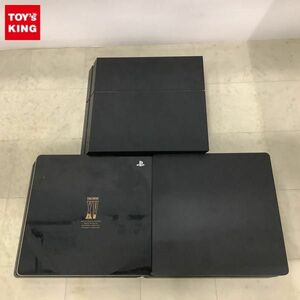 1円〜 動作確認/初期化済 箱無 PS4 本体 CUH-2000B ファイナルファンタジーXVモデル CUH-2200A ブラック他