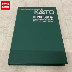 1円〜 動作確認済 KATO Nゲージ 10-1248 381系 パノラマしなの 6両セット