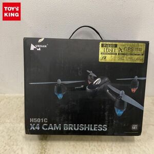 1円〜 ジャンク ハブサン/HUBSAN ドローン H501C X4 CAM BRUSHLESS