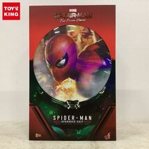 1円〜 ホットトイズ ムービー・マスターピース 1/6 MM542 スパイダーマン ファーフロムホーム スパイダーマン アップグレードスーツ版_画像1