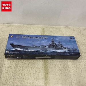 1円〜 ベリーファイア 1/700 アメリカ海軍 戦艦 モンタナ BB-67