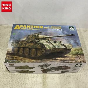 1円〜 タコム 1/35 パンターA型 Sd.Kfz.171/.267 中後期型/指揮戦車 2 in 1 w/フルインテリア